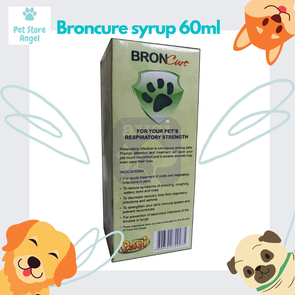 Kayang kaya Natural Cough & Colds Syrup for Pet Dogs & Cats Papi