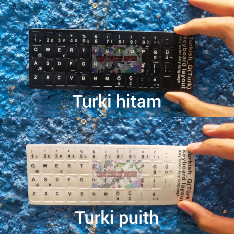 Korean letter Keyboard Sticker hangul arabian japanese turkish mandarin ...