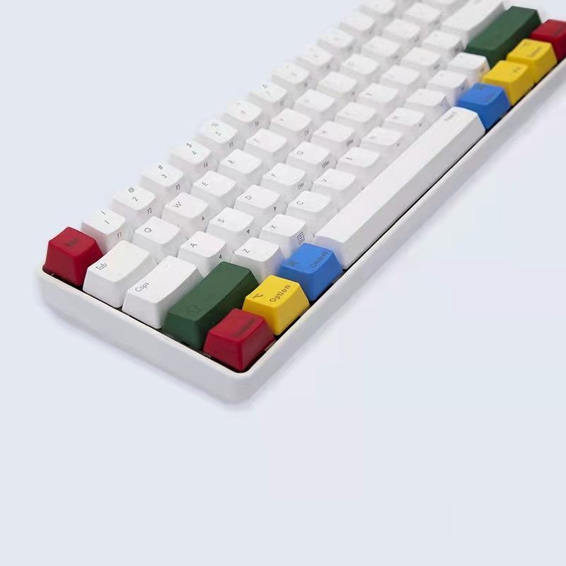 10-Key Mechanical Keyboard Keycap RGBY10 Key Color PBT OEM Height ...