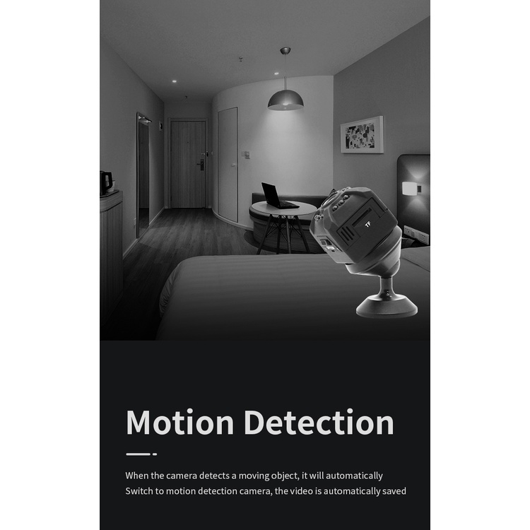 HD Hidden Spy Camera Ebarsenc Mini 1080P Wireless WiFi Camera with Live