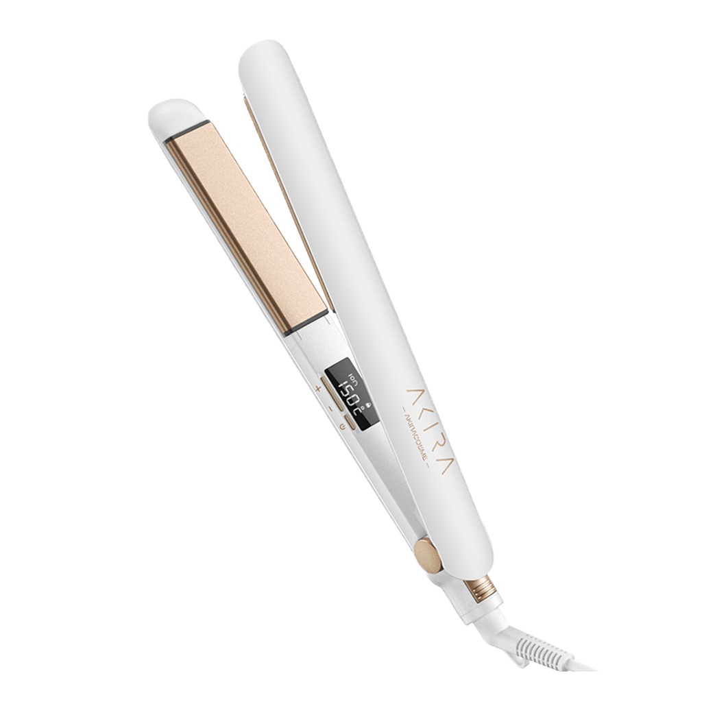 AkiraCosme 2 In 1 Negative Ion Ceramic Hair Straightener Curler