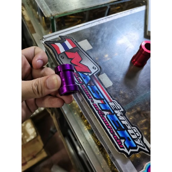 hub & mile, hub spacer for small hub wave & raider 150. per piece