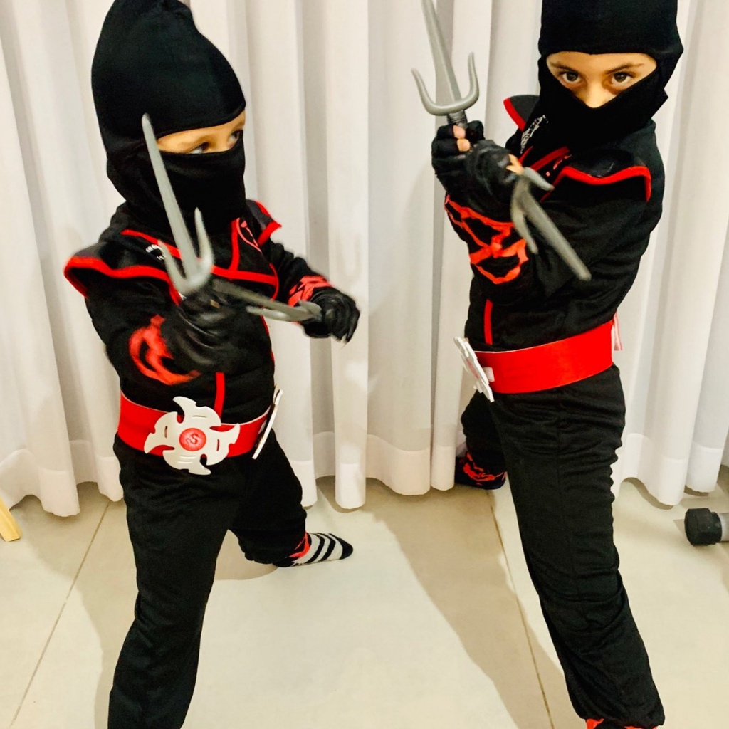 fast☫ ☁Ninja Costume Kids Ninjago Costumes Halloween Party Superhero