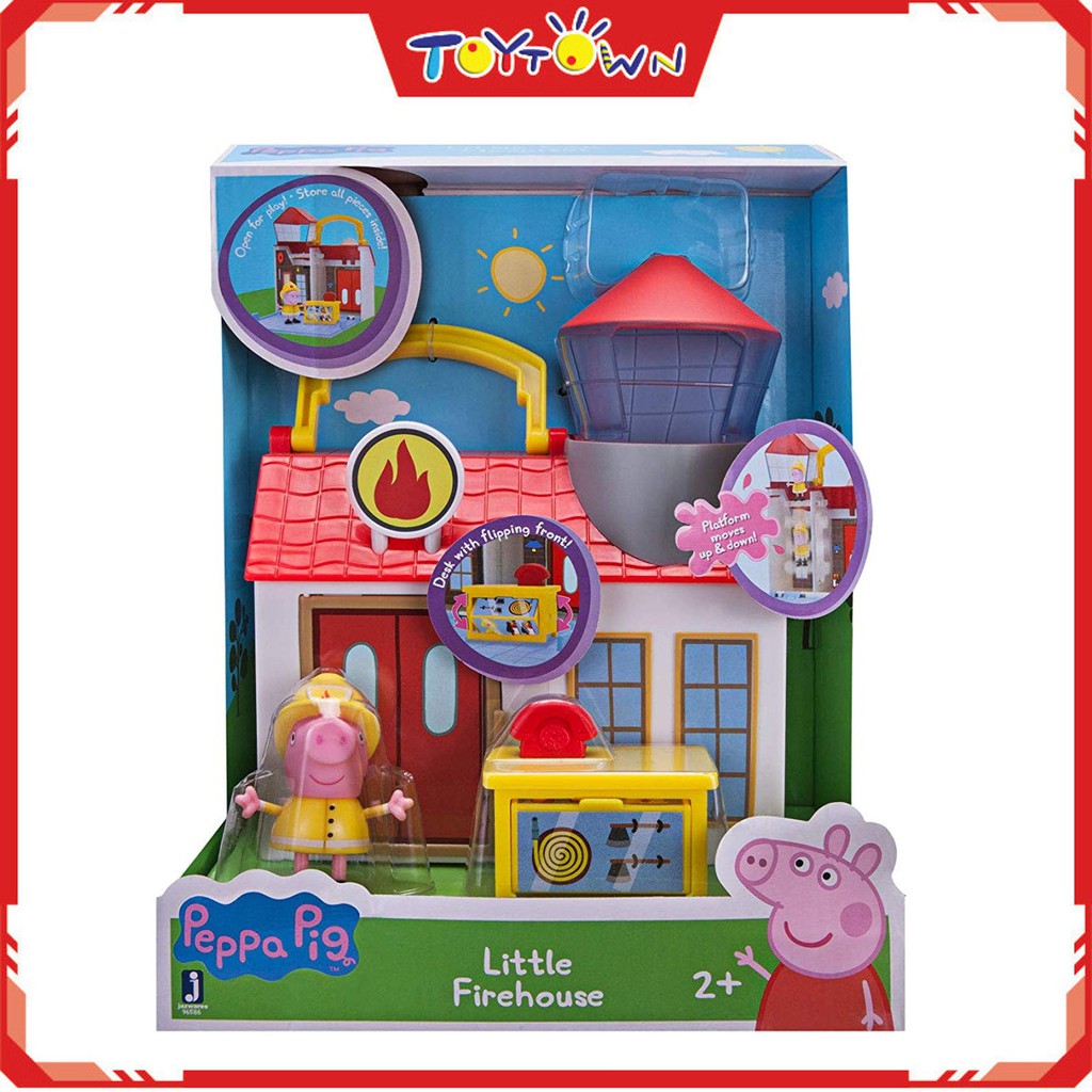 peppa pig fire engine toy