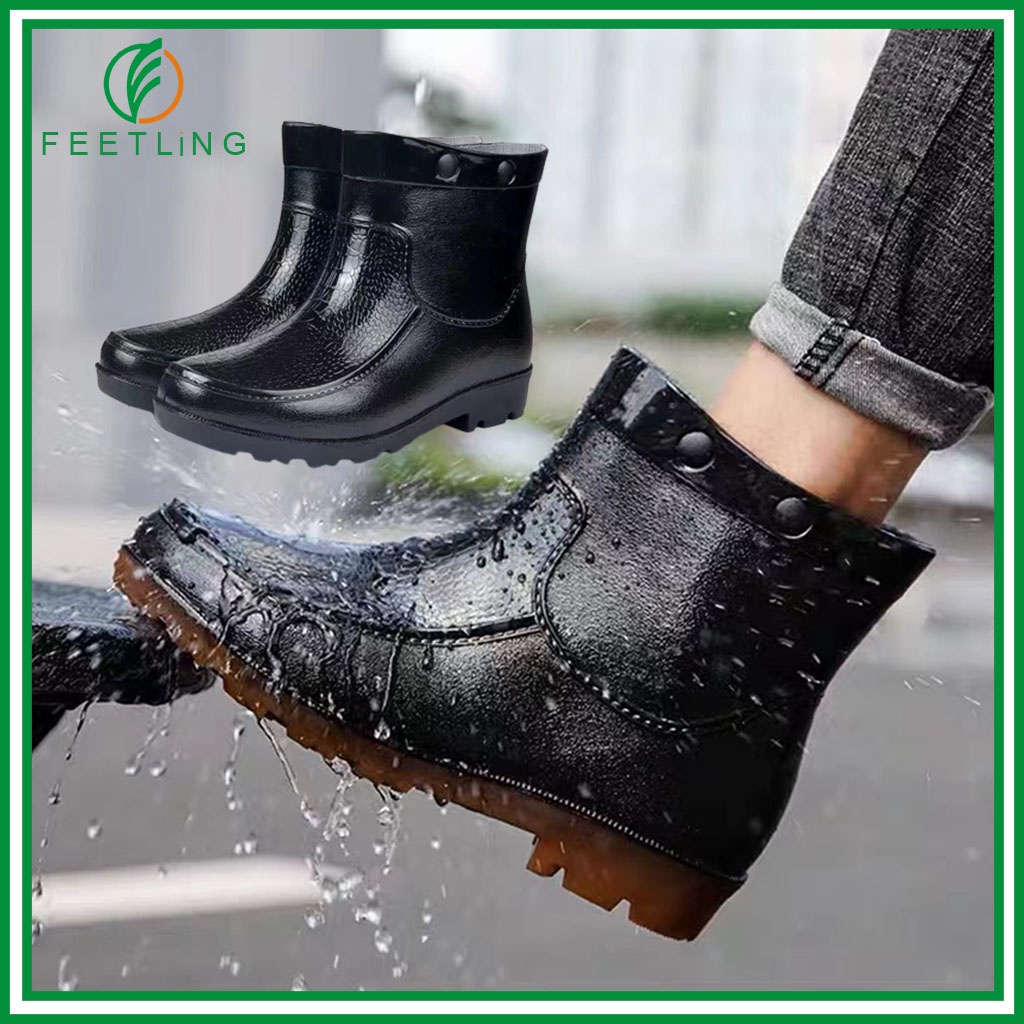 RAINBOOTS ADULT For Men Low Cut Black Low Top 40 44