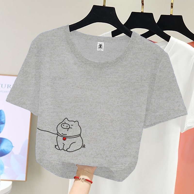 COD unisex cotton plus size tshirt for women on sale printed graphic ...
