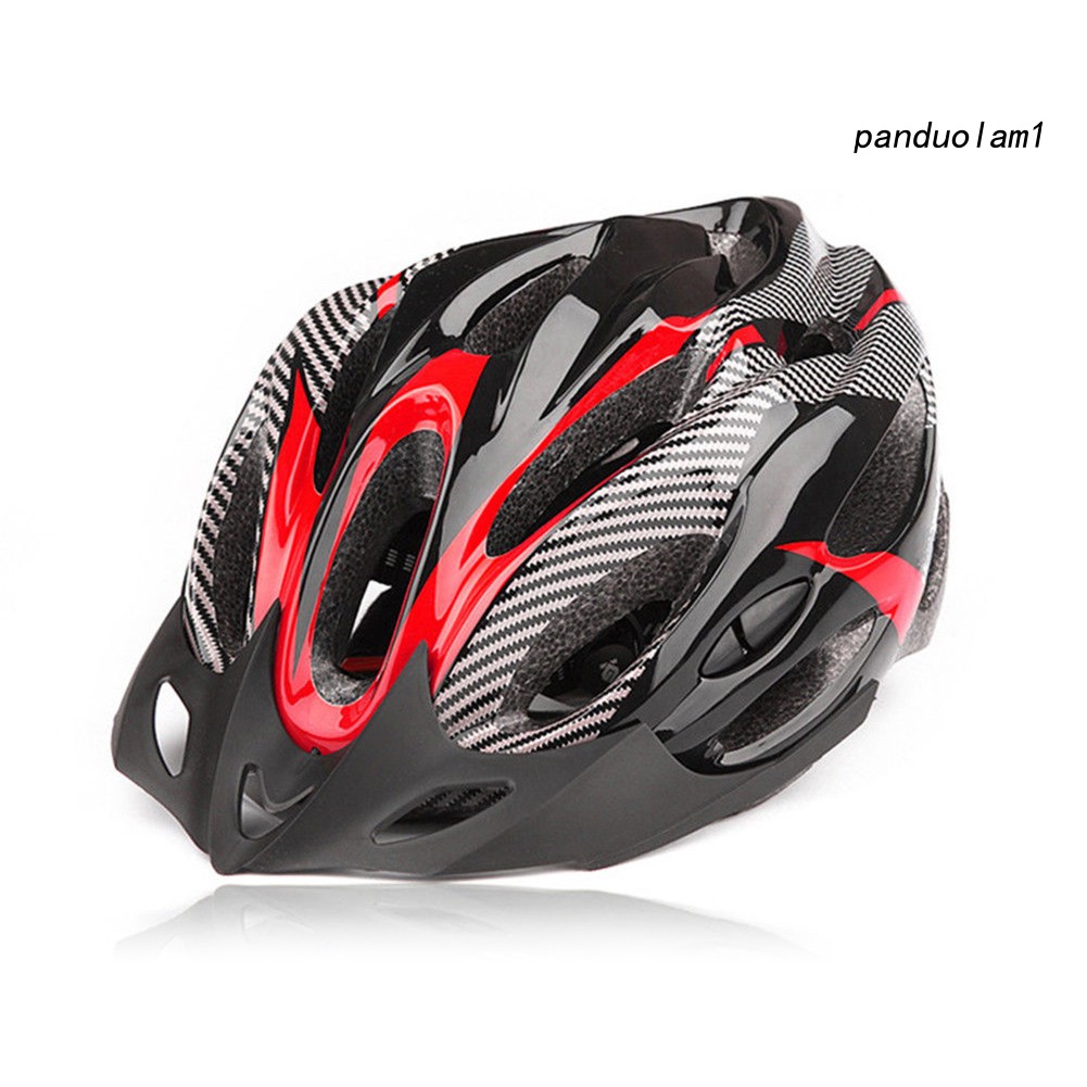 Mountain Bike Helmet Carbon Fiber Shockproof Adjustable Cycling Helmet Shopee Philippines