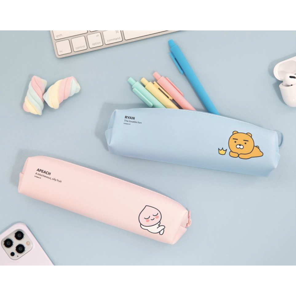 [Kakao Friends] Mini Rectangular Pencil Case (Lyan/Apeach) | Shopee ...