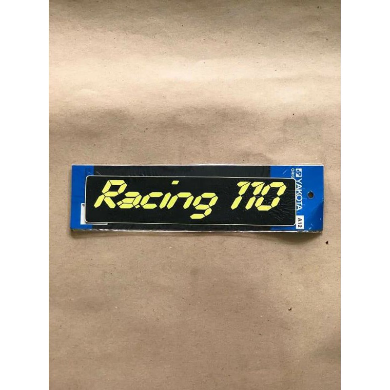 Racing110 Car Sticker | Shopee Philippines