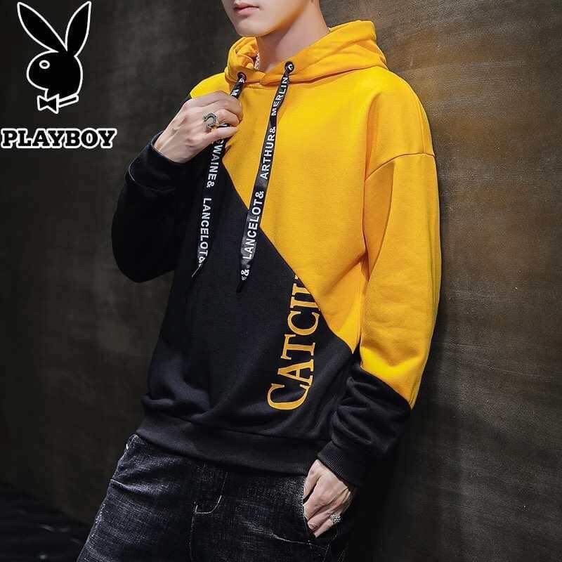 Playboy hoodie yellow store