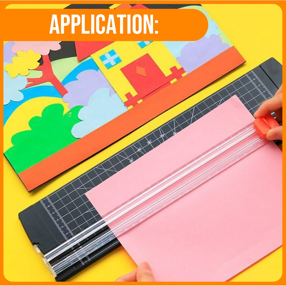 H&L COD#Portable Paper Trimmer Paper Cutter A4 Size Officom And EXTRA ...