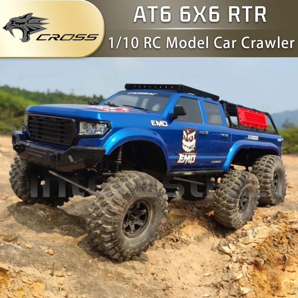 NEW CROSSRC AT6 6X6 6WD 1/10 RC Electric Remote Control Model Off-Road ...