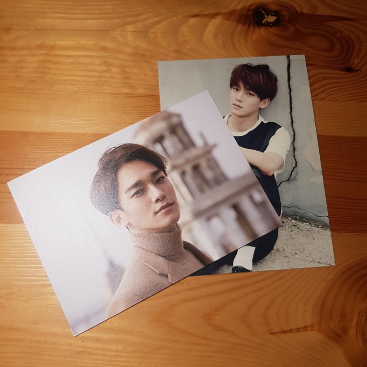 EXO 2nd Exodus Album Official Postcard set Chen | Shopee Philippines