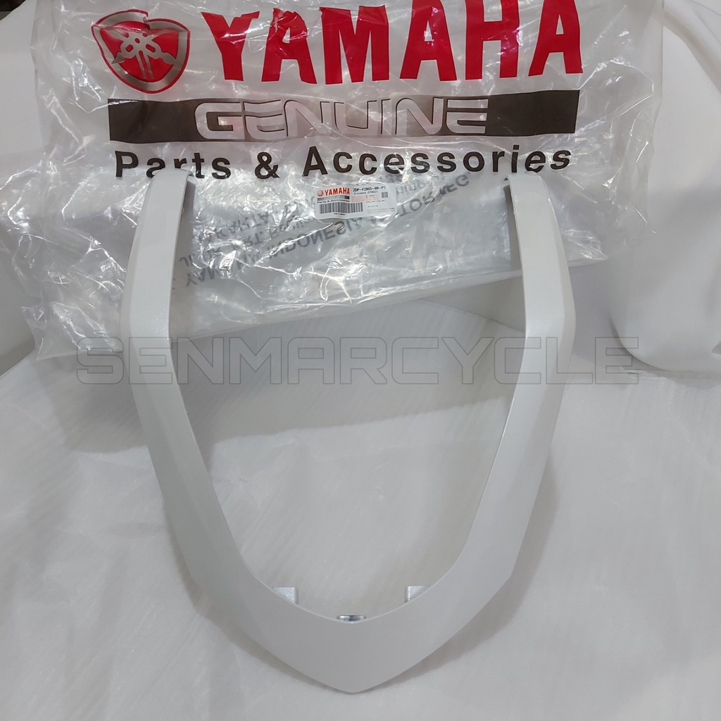 NMAX V1 PEARL WHITE BIG U / COVER FRONT GENUINE (ORIGINAL YAMAHA ...