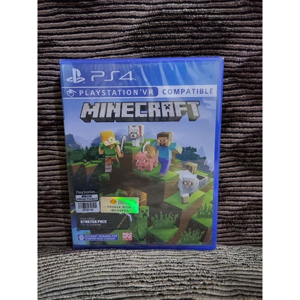 BD Minecraft Starter Edition PS4 & PS VR Compatible New / New Minecraft ...