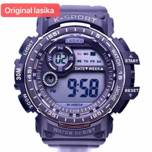 Available Original LASIKA 100 waterproof watch W H9014 with box