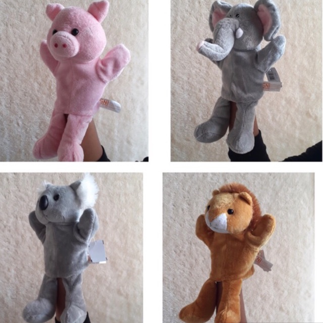Hand Puppet 1 Animal Body ver3, Handpuppet Animal Full Body 3 | Shopee ...