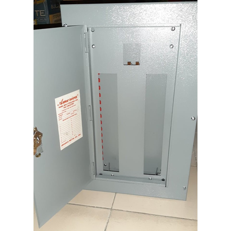 America Panel Board / Box Distribution Box For BoltOn Circuit Breaker