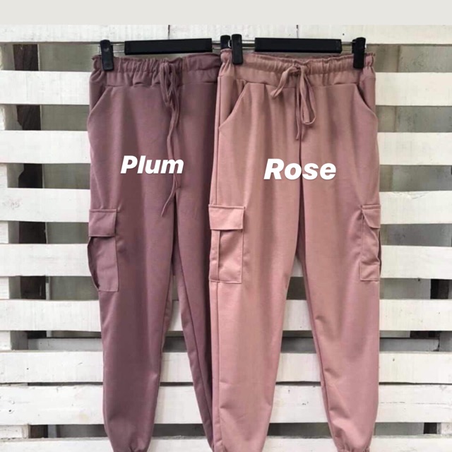 Belle Pastel Cargo Pants Shopee Philippines