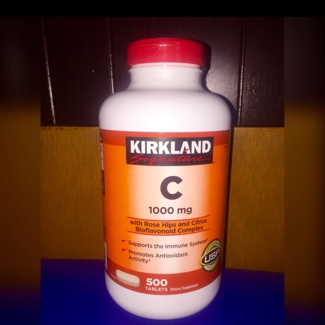 Kirkland Signature Vitamin C 1000 mg, 500 tablets