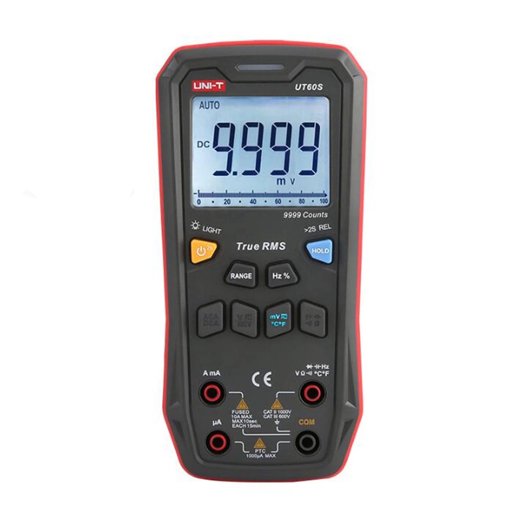 UNI-T UT60S True Effective Value Digital Multimeter Button 9999 Count ...