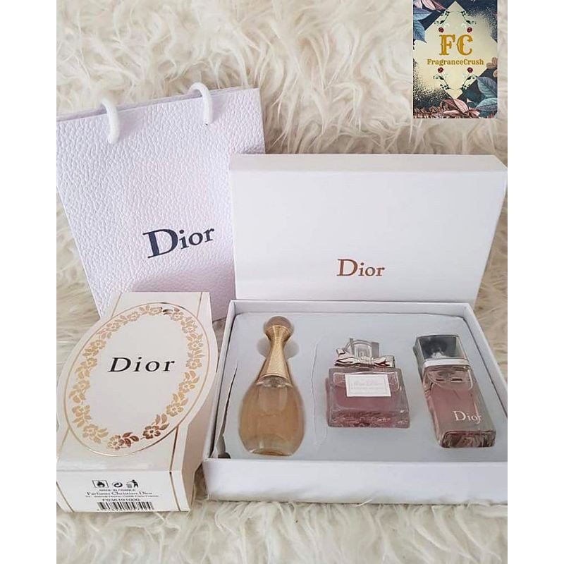 Dior gift store set for her