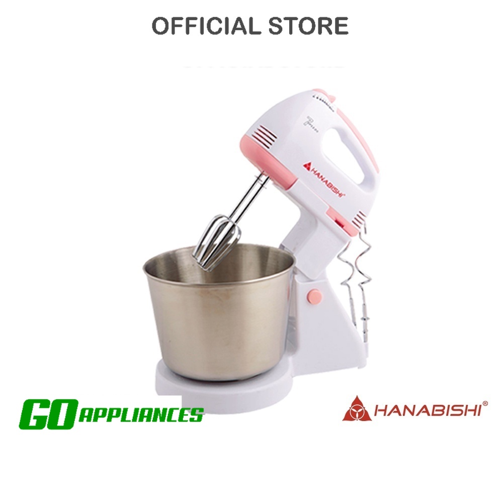 Hanabishi Stand Hand Mixer HHMB120SS Shopee Philippines