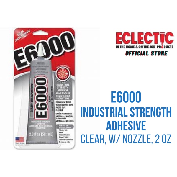 E6000 Industrial Strength Adhesive Mini Small Tube Glue Bond Adhesive