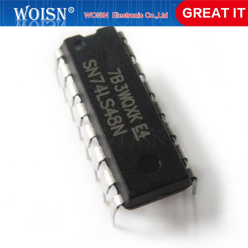 10pcs/lot 74LS48 SN74LS48N HD74LS48P DIP-16 In Stock | Shopee Philippines