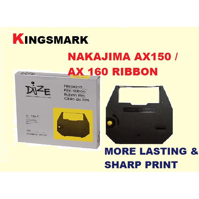 Nakajima AX 150/210 Typewriter Ribbon COMPATIBLE | Shopee Philippines