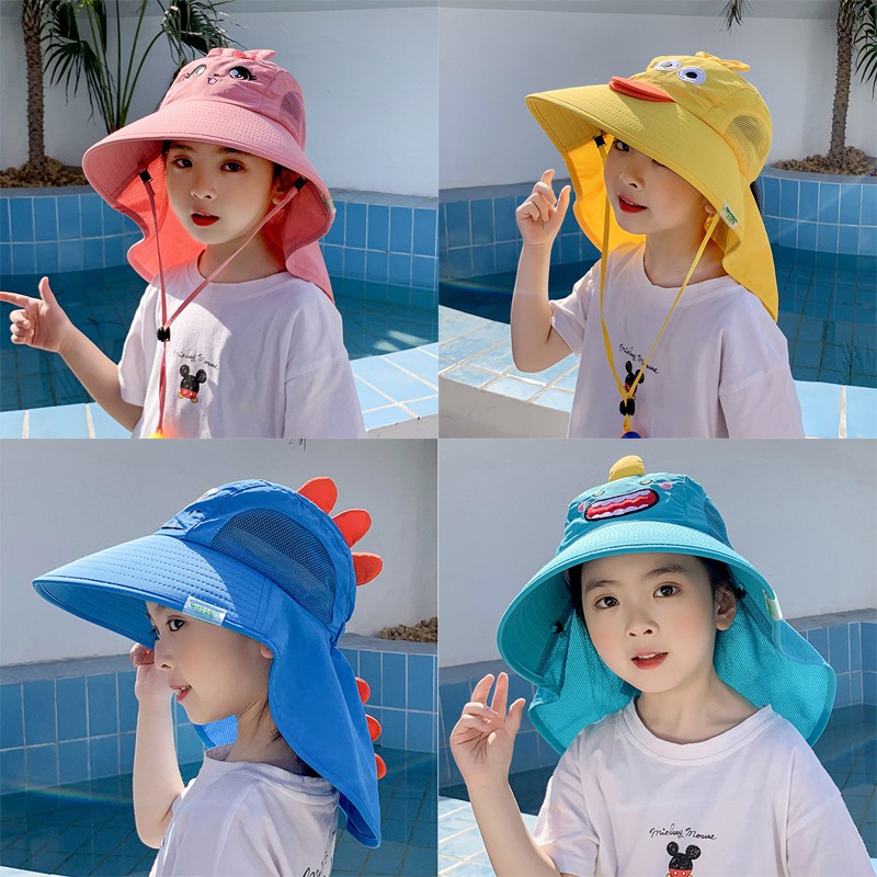 Korean Style Winter Hat For Kids, Warm Bucket Hat For Boys/girls