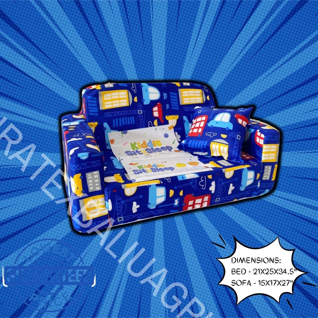 THE ORIGINAL! URATEX Kiddie Sofa Bed Sit & Sleep FOR KIDS AND FURBABIES