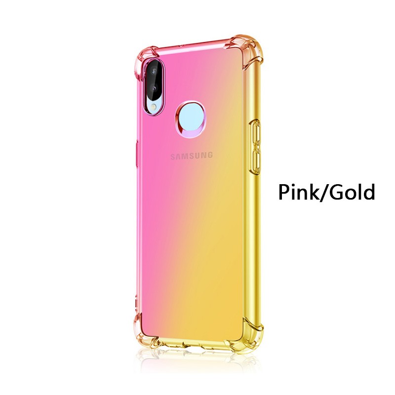 Samsung Galaxy A10 A10s A20 A30 A50 A50S A20s A70 A6 Plus2018 case Gradient  phone case clear cover