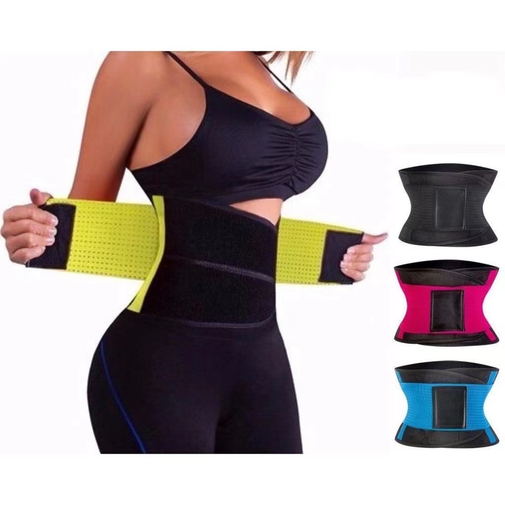 Waist Trainer Sweat Belt for Stomach Workout Shopee Philippines