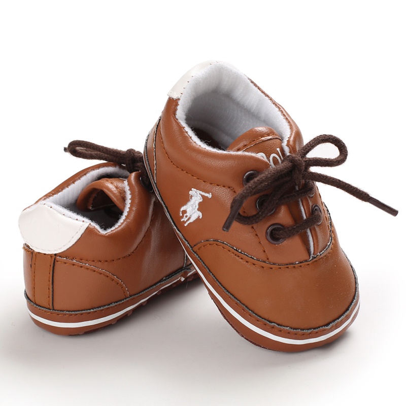 Brown Baby Shoes Walking Toddler Shoes Soft Sole Newborn Birthday Infant Kids Boy Sneaker