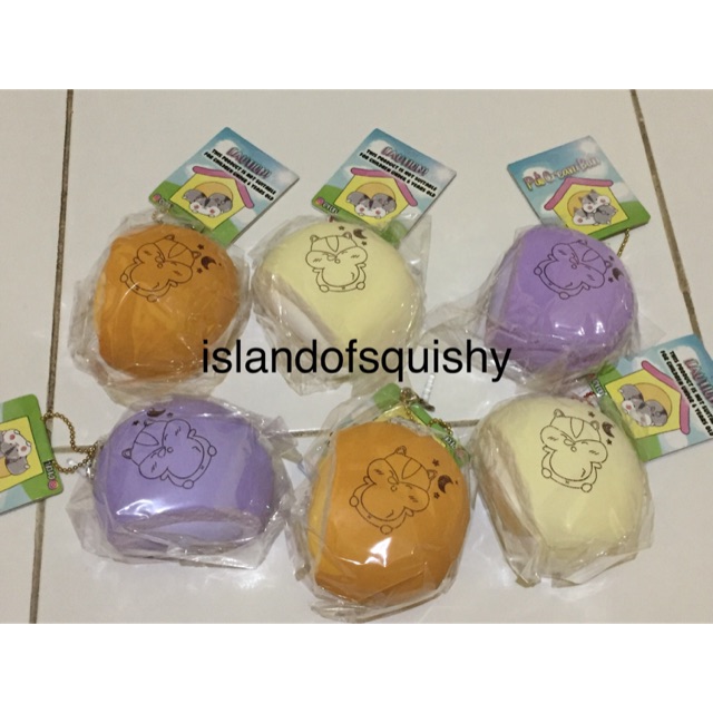 POLI Squishy poly poly creambun cream bun lisenced rare original soft ...