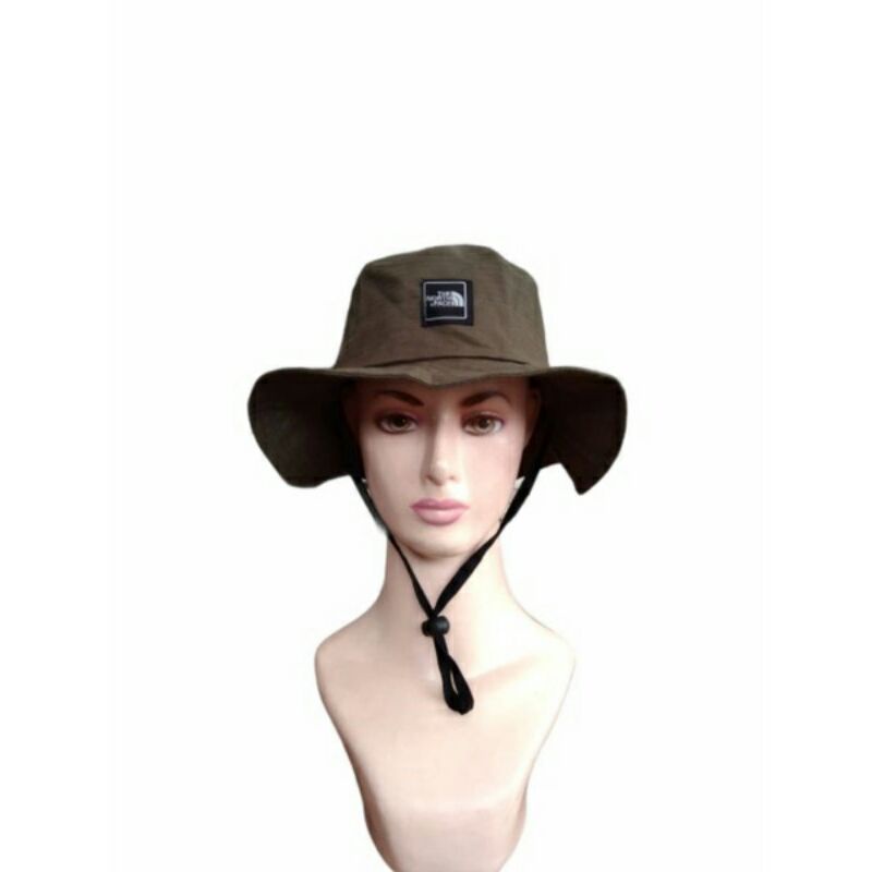 The Nort Face Jungle Hat Bucket Hat Mountain Outdoor Hat Shopee