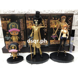 LWH-MOU Anime DXF One Piece Film Gold 9 Style Characters with White Cloth  Luffy Figure Collection Toys brook-Zoro-A : : Toys & Games