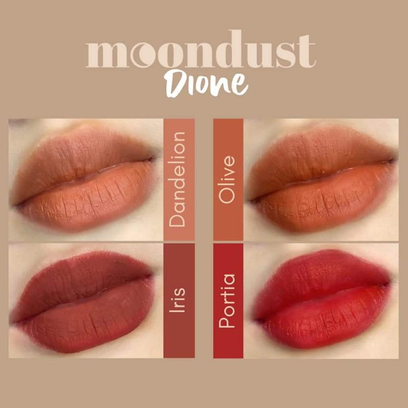 Aqua Lip ink Moondust Dione Aqua Lip tint Lip tint Lip stain Shopee