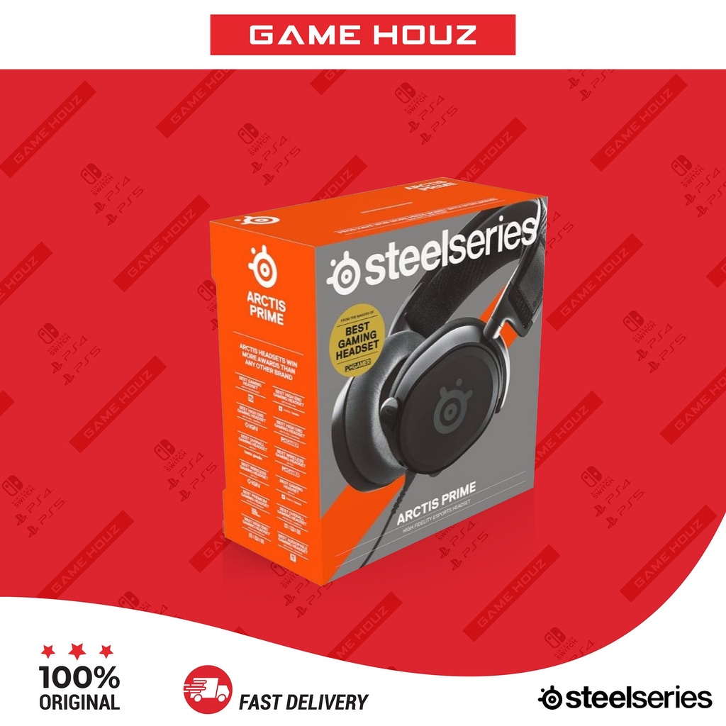 SteelSeries Arctis Prime Black (1 Year SteelSeries Warranty Shipped