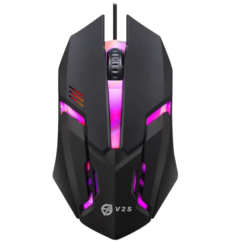 V2S Mouse MS103 Wired Mouse USB Gaming Mouse Cool High Configuration ...