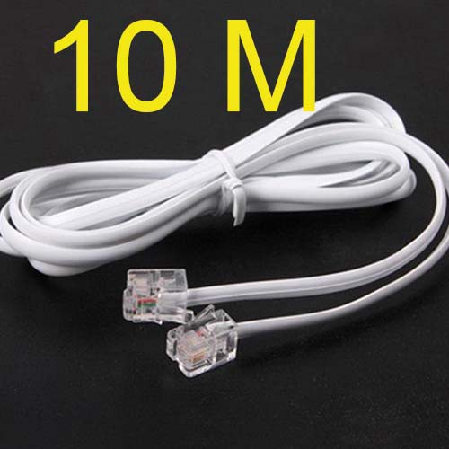 10M 32Feet RJ11 Telephone Phone ADSL Modem Line Cable | Shopee Philippines