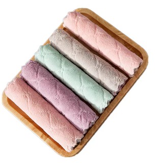 6pcs Random Color Kitchen Towel And Dishcloth Set, Dish Towel For Washing  Dish, Dish Rag For Everyday Cooking Baking