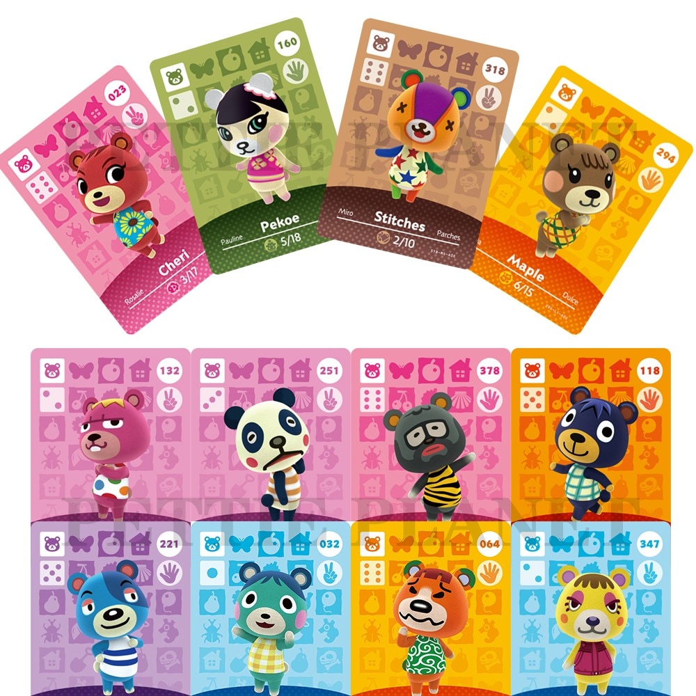 Animal Crossing store Amiibo Card JP Series 4 Stitches 318