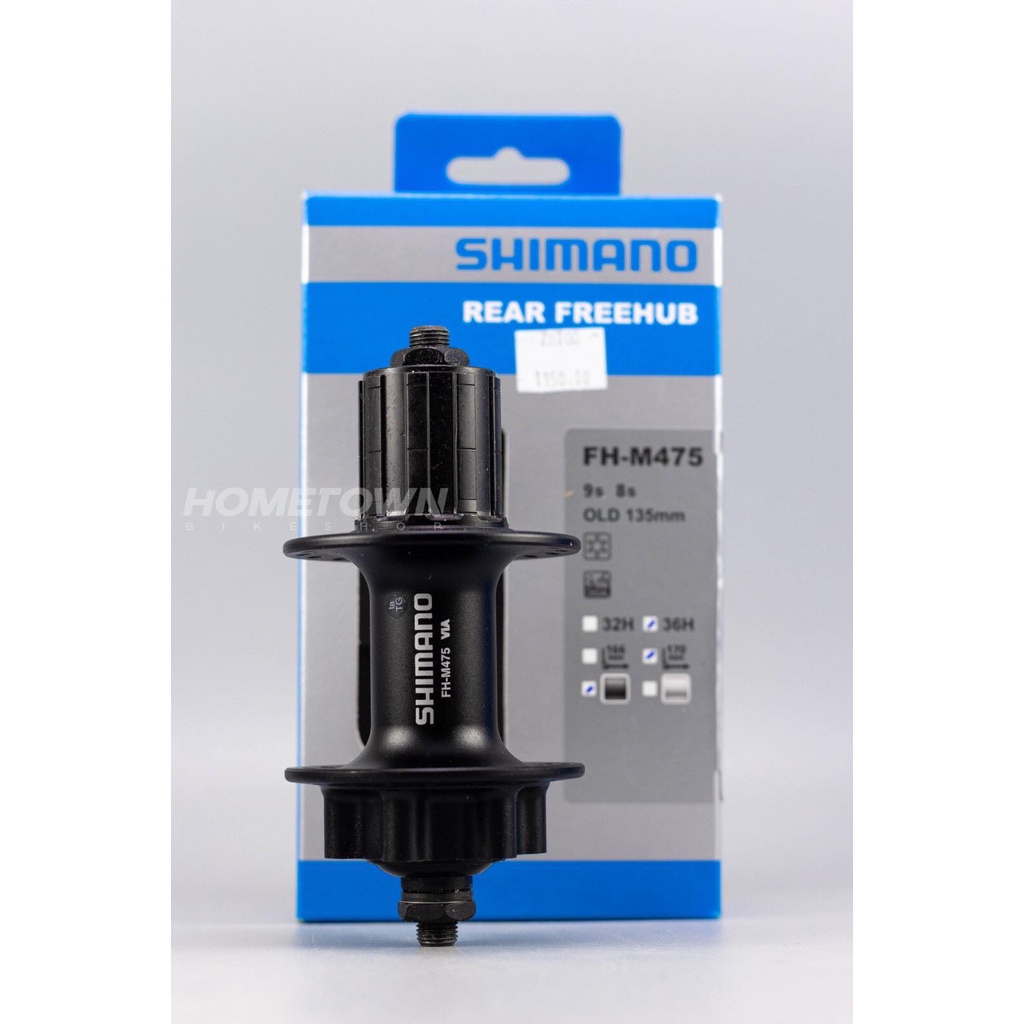 Shimano M475 | TX506 32 Holes / 36 Holes Cassette | Bolt Type | Quick ...