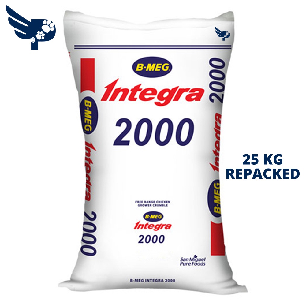 B-MEG Integra 2000 Free Range Chicken Grower Crumble 25KG - Poultry ...