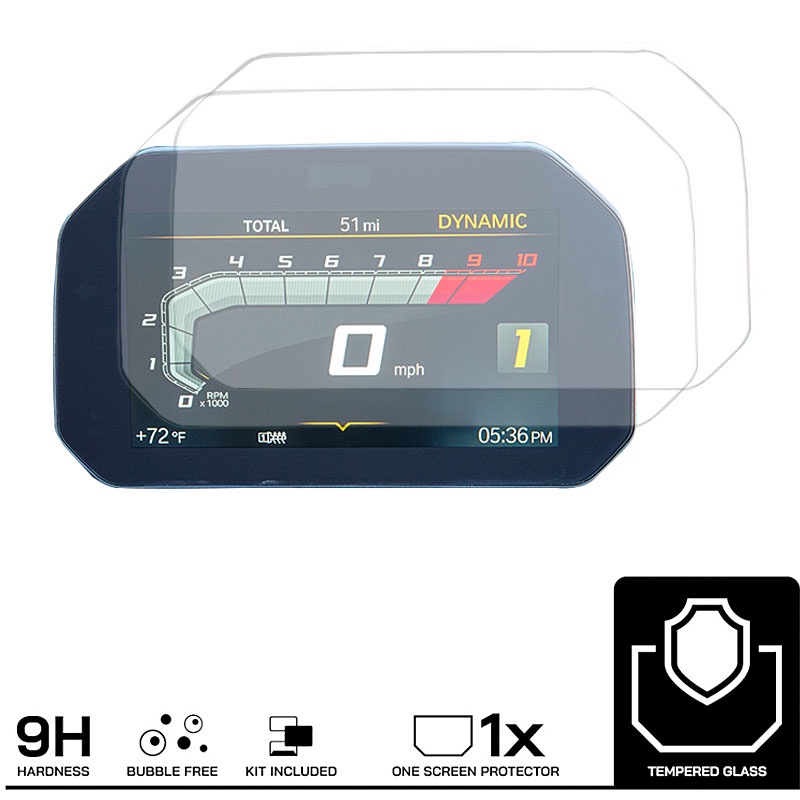 Motorcycle Screen Protector TFT Connectivity Display Instrument Film ...