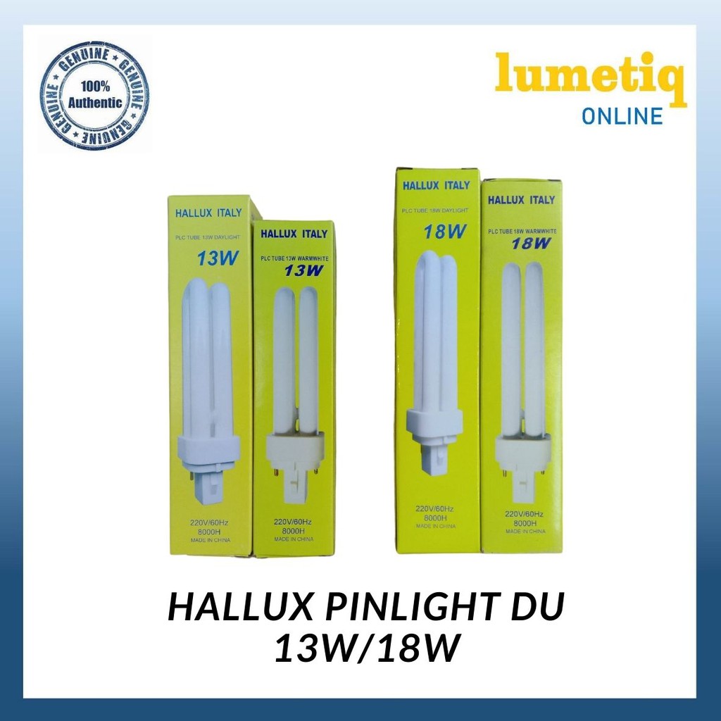 Hallux Dulux Pinlight DU 13W/18W (DAYLIGHT/WARM WHITE) | Shopee Philippines
