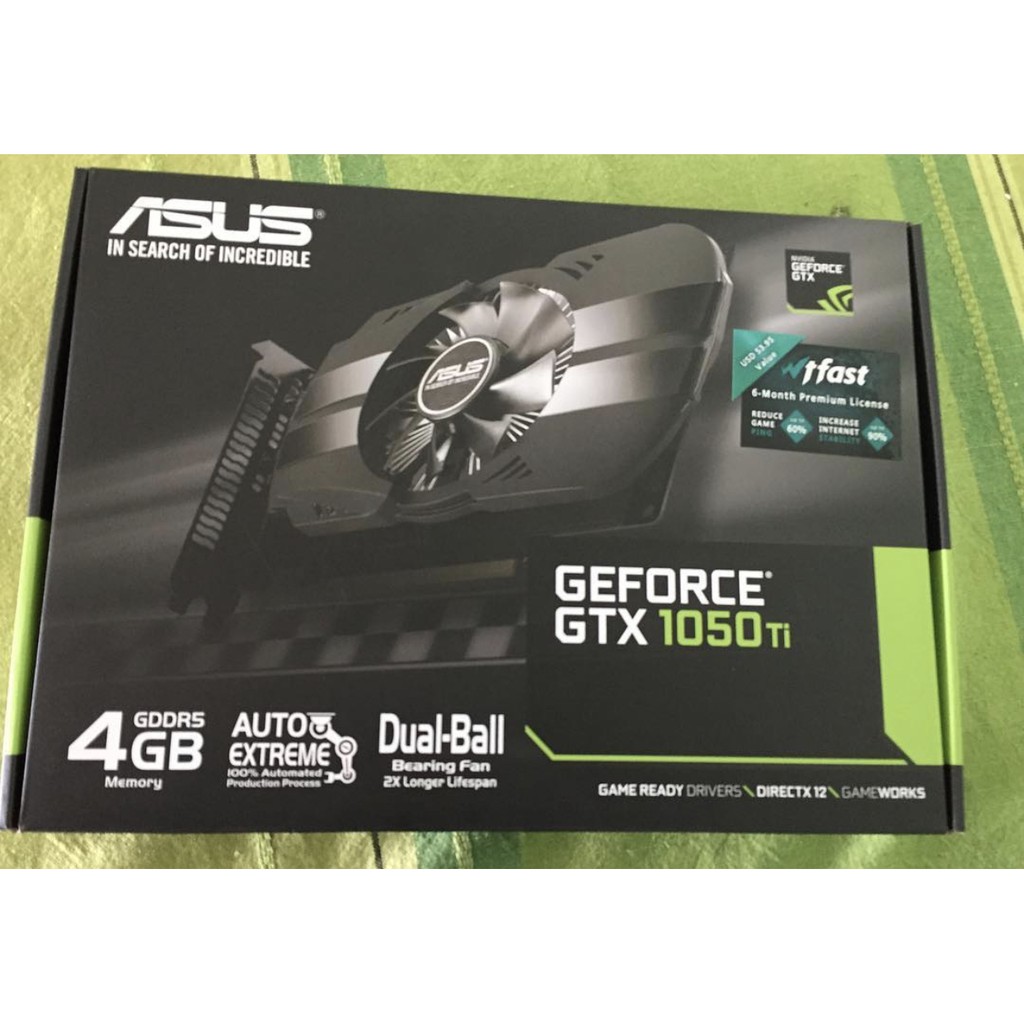 Asus phoenix gtx 1050 ti 4gb hot sale