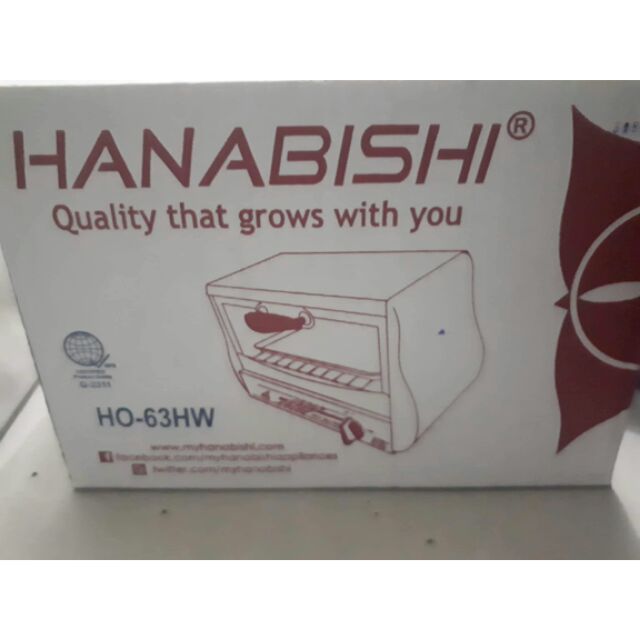 Hanabishi Oven Toaster Shopee Philippines